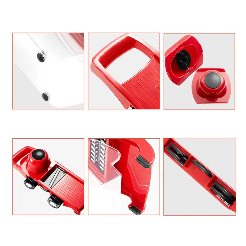 Овощерезка мульти стальные лезвия мандолина овощерезка Картофелечистка морковь