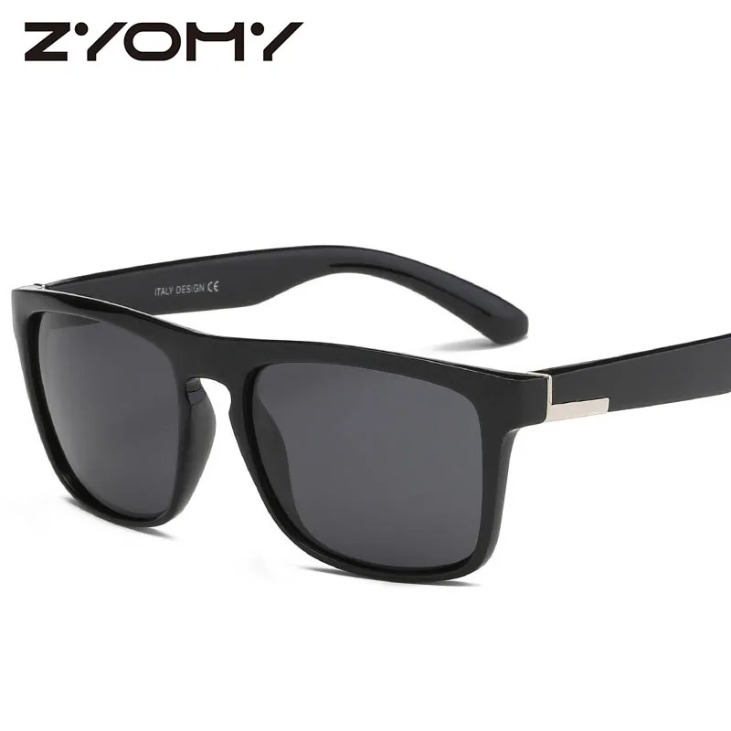 

Q модные брендовые дизайнерские очки для вождения мужские Спортивные Универсальные зеркальные солнцезащитные очки поляризованные очки ра...