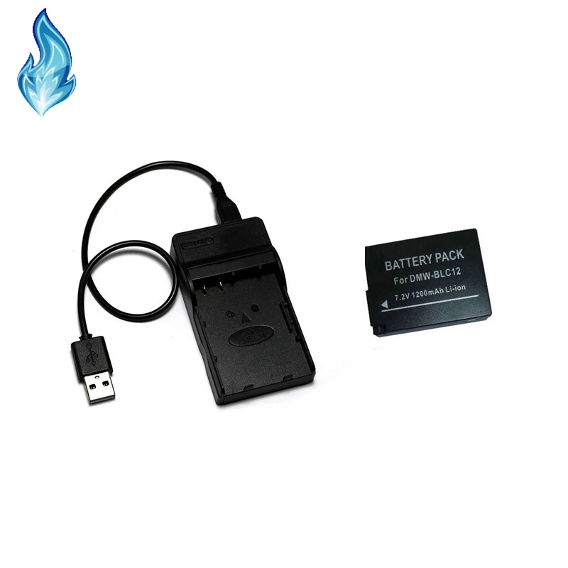 Зарядное устройство USB для фотоаппаратов panasonic подходит моделей FZ200 FZ300 FZ1000 FZ2000