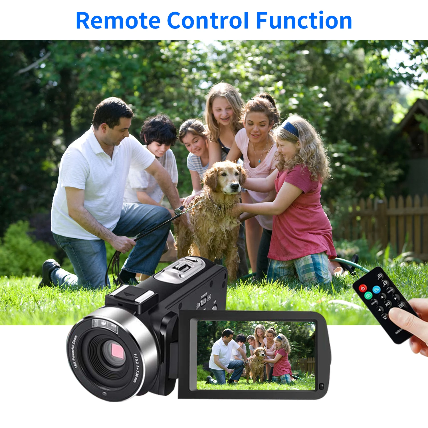 Видеокамера Цифровая камера 4K веб-камера ИК Ночное Видение UHD 56MP 16X цифровой зум