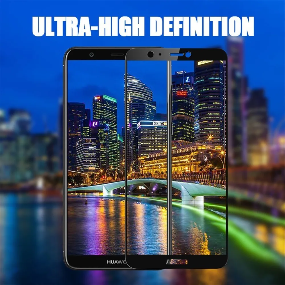 Новое защитное стекло 35D для Honor 10 20 10i 8X 8C 8S 8A Lite Pro, защитное закаленное стекло для экрана huawei P20 P30, защитное стекло