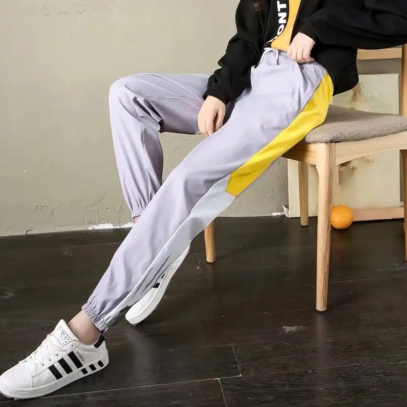 

Hip Hop Women High Waist Loose Harem Pants Fashion Female Slim Pants Hip Hop Casual Trouser 2020 Cool Autumn Japan Dance Pants