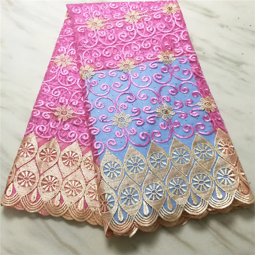 Новейшее Сетчатое кружево тюль сетчатая ткань 2020 высокое качество Африканское