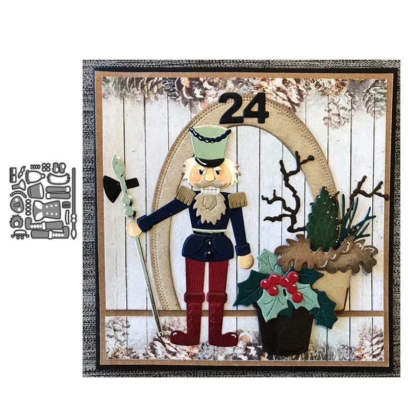 

Metal cutting dies soldier cut die mold decoration Scrapbook paper craft knife mould blade punch stencils