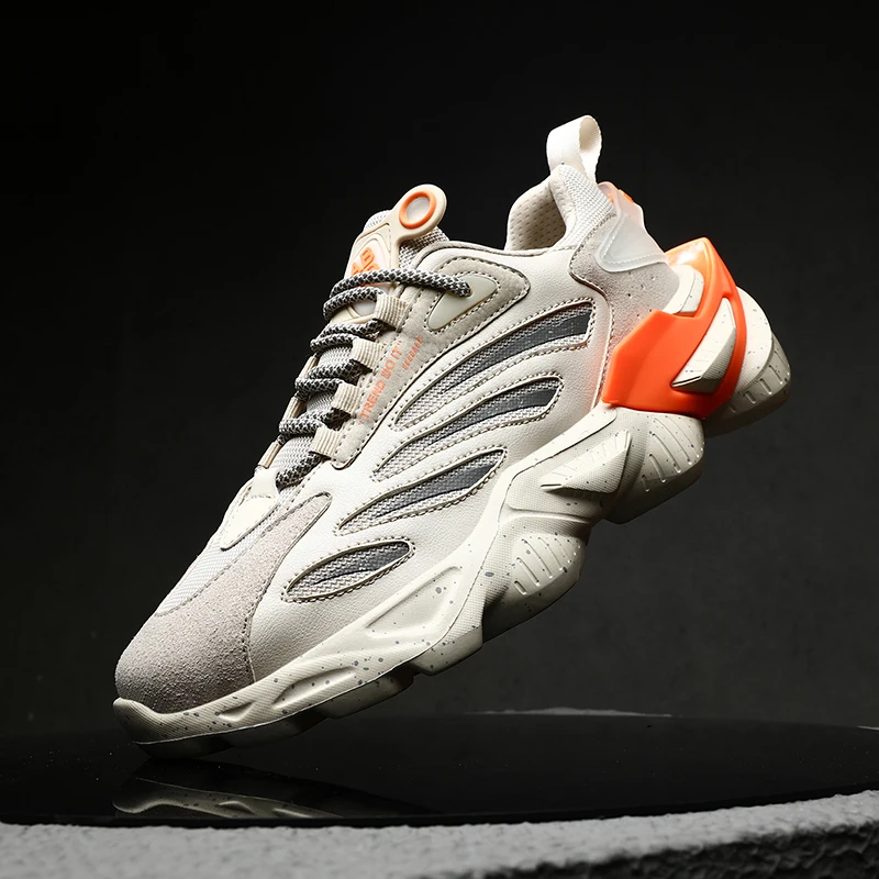 

Trendy Chunky Men Sneakers Mesh Casual Shoes Lac-up Mens Shoes Lightweight Sports Shoes Walking Sneakers Zapatillas Hombre