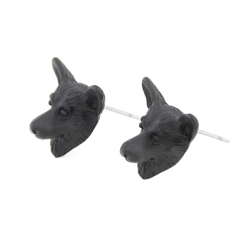 Модные Винтажные Серебристые серьги в стиле бохо аниме вельш корги собаки