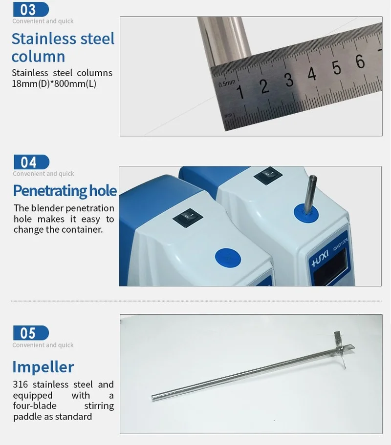 Экономичный Цифровой Электрический миксер для жидкости со светодиодным