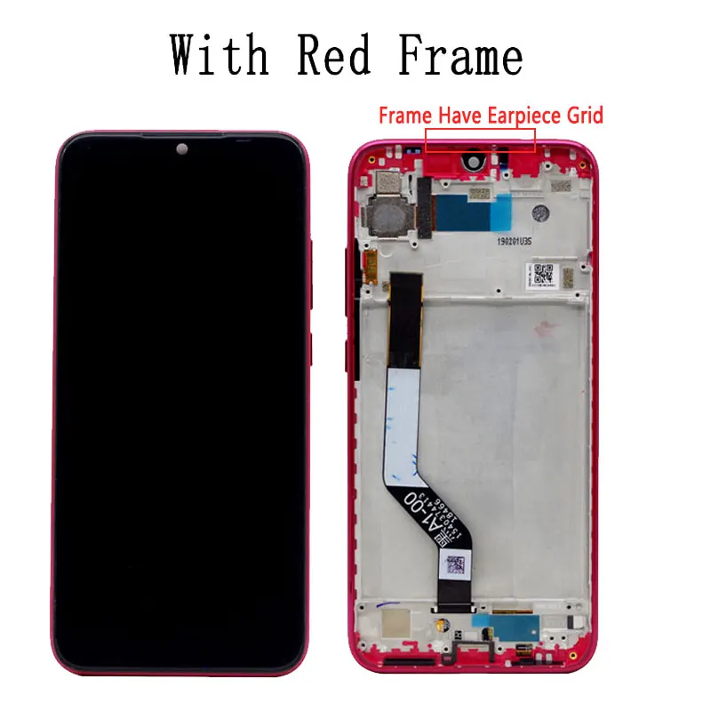 6 3 дюйма для Xiaomi Redmi Note 7 ЖК дисплей с сенсорным экраном в сборе Pro экран|Экраны