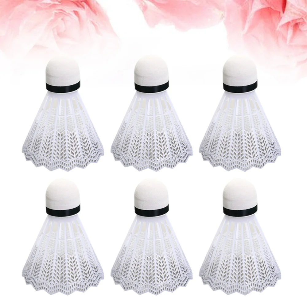 

12pcs Badminton Practical Shuttlecocks Sports Supplies Exercise Accessories for Indoor Outdoor Playing (White)