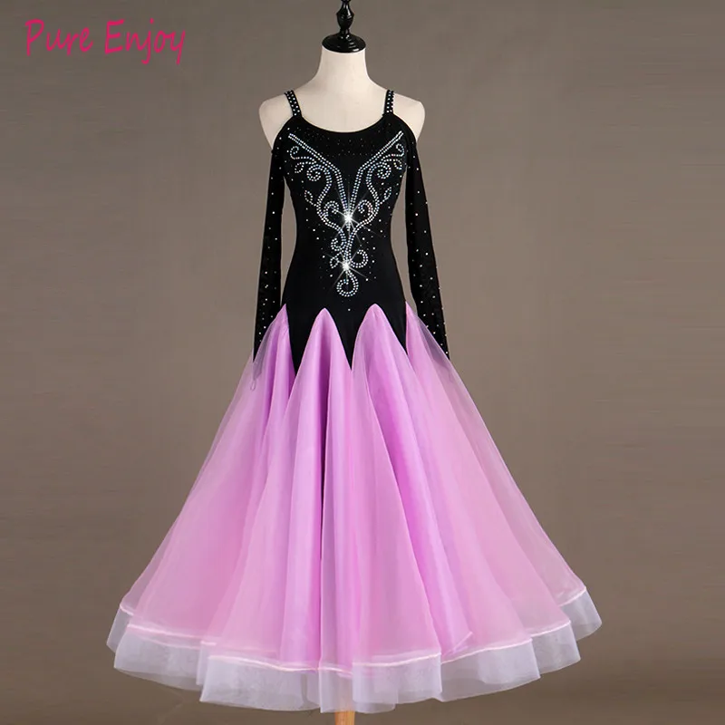

Women Ballroom Dance Competition Dress Women Waltz Dress Standard Modern Dance Performance Costumes