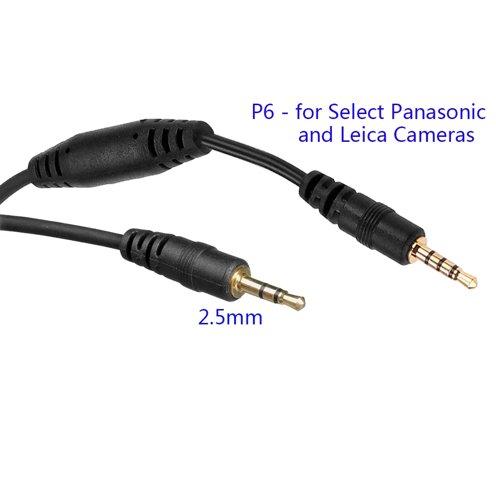 AODELAN SRC-P6 2.5mm Remote Shutter Release Cable for Panasonic: DC-S1R DC-S1 DMC-GH5S DMC-GH5 DMC-GH4 DMC-G9 DMC-G8 - купить по