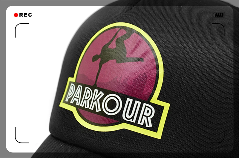 Климат Паркур Дальнобойщик Кепка Parkour Run Free Кепка s для мужчин и женщин хип-хоп Уличная Спортивная Кепка бейсбольная кепка крутая летняя черная сетчатая Кепка
