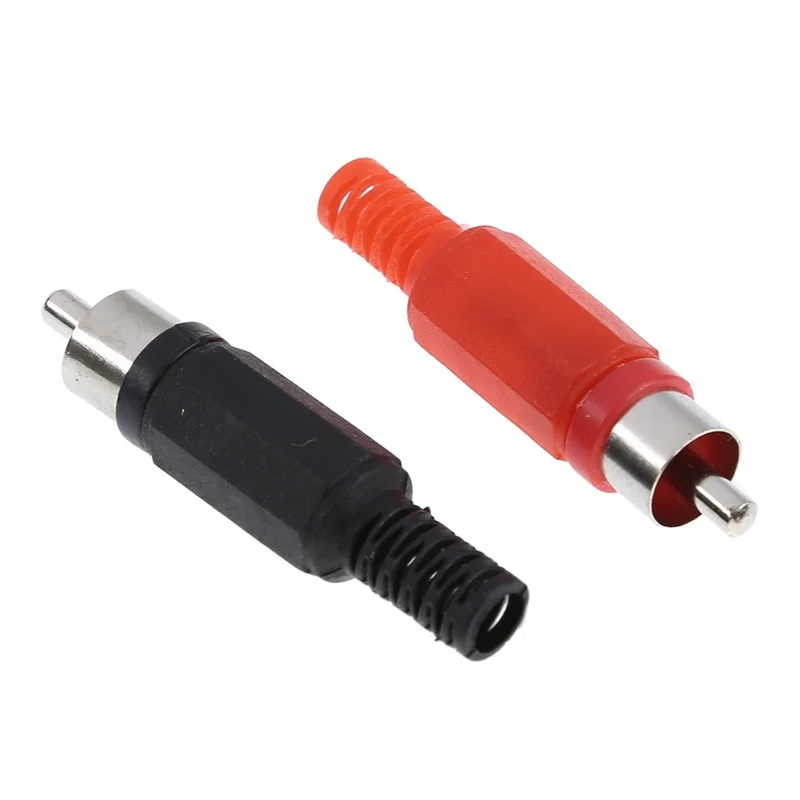 20 шт. припоя RCA штекер аудио видео адаптер разъем Профессиональный|Беспроводные