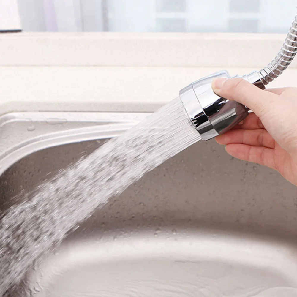 

2pcs Splashproof Nozzle Rotatable Sprayer Rotating Tap Filter