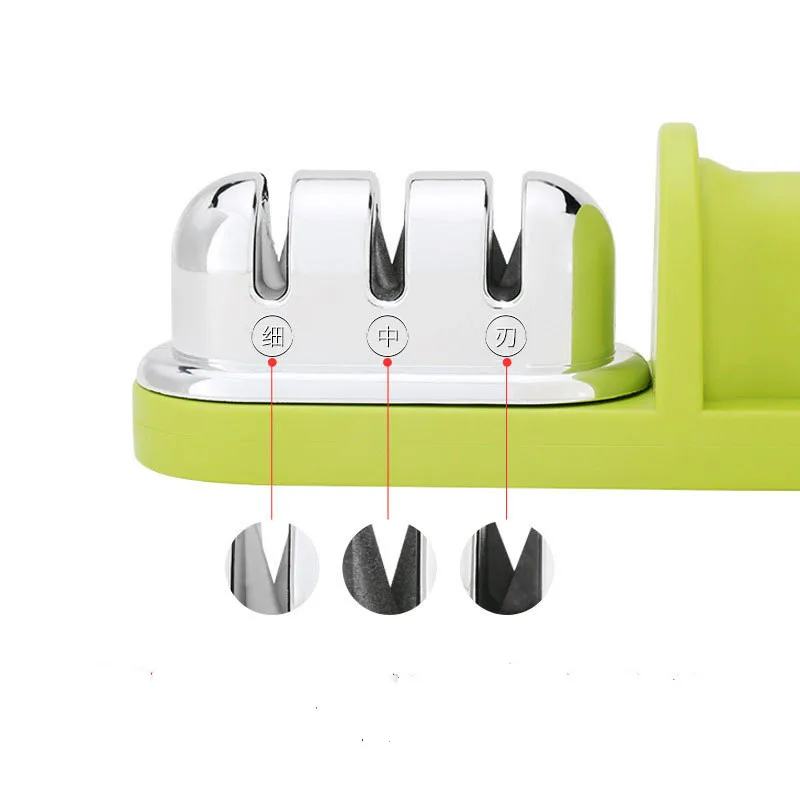 

Новая бытовая точилка для ножей, кухонная точилка для ножей, ручка, многофункциональная кухонная точилка для ножей, шлифовальный камень