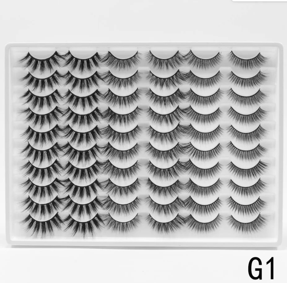 

Fake Lashes 3D Mink Faux Cils Long Beauty False Eyelashes Makeup Fluffy Dramatic Extension Soft Wholesale maquiagem