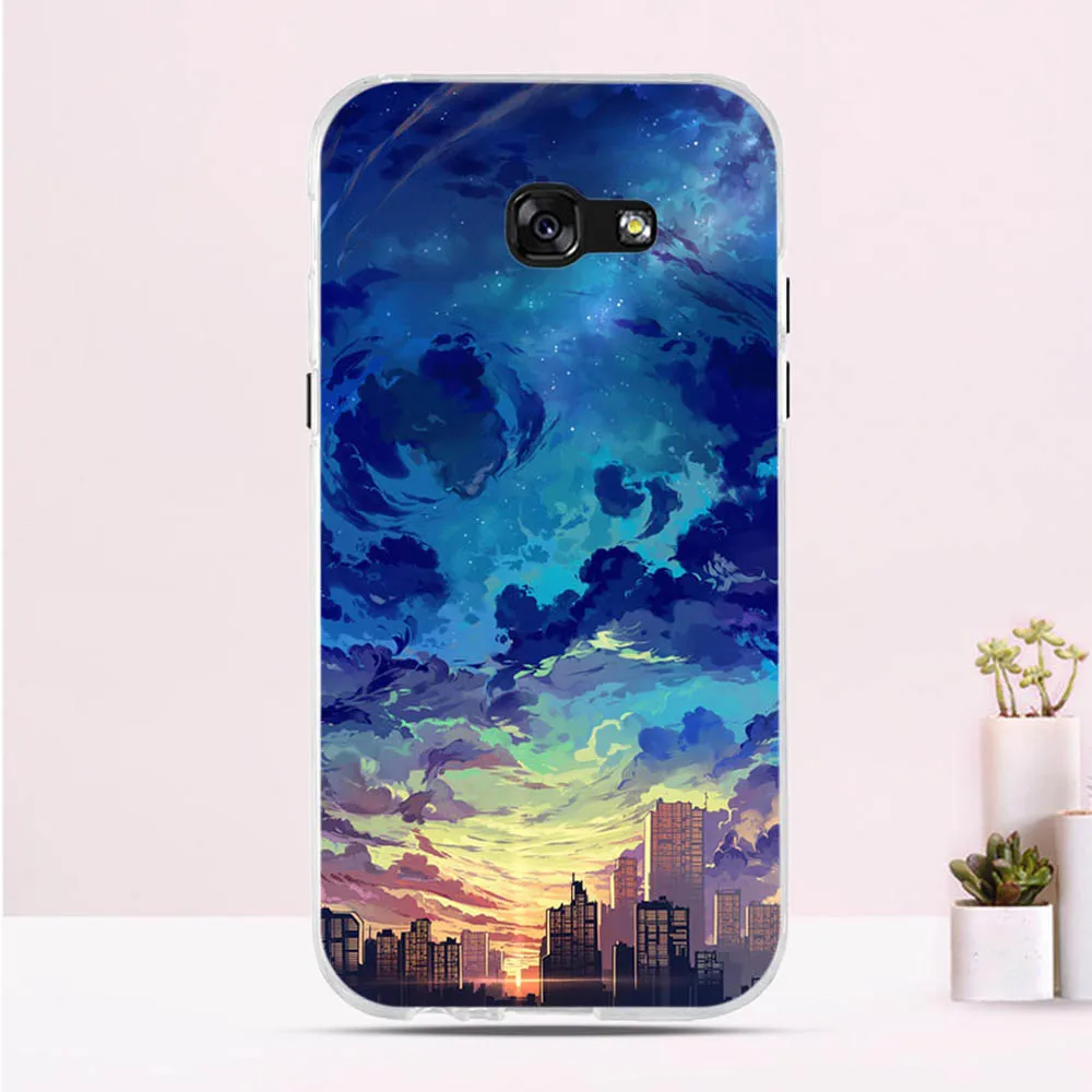 ТПУ чехол для samsung Galaxy A5 2017 A520 A520F задняя силиконовая крышка телефона SM-A520F чехлы |