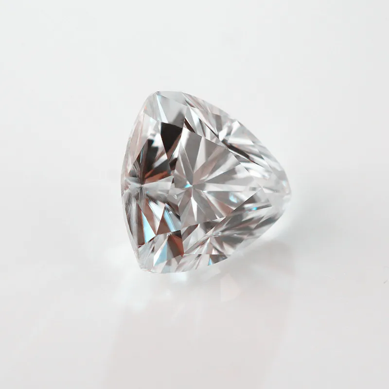 Тест положительная оптовая цена триллион моиссанит 0.6ct 5 мм D Цвет драгоценные