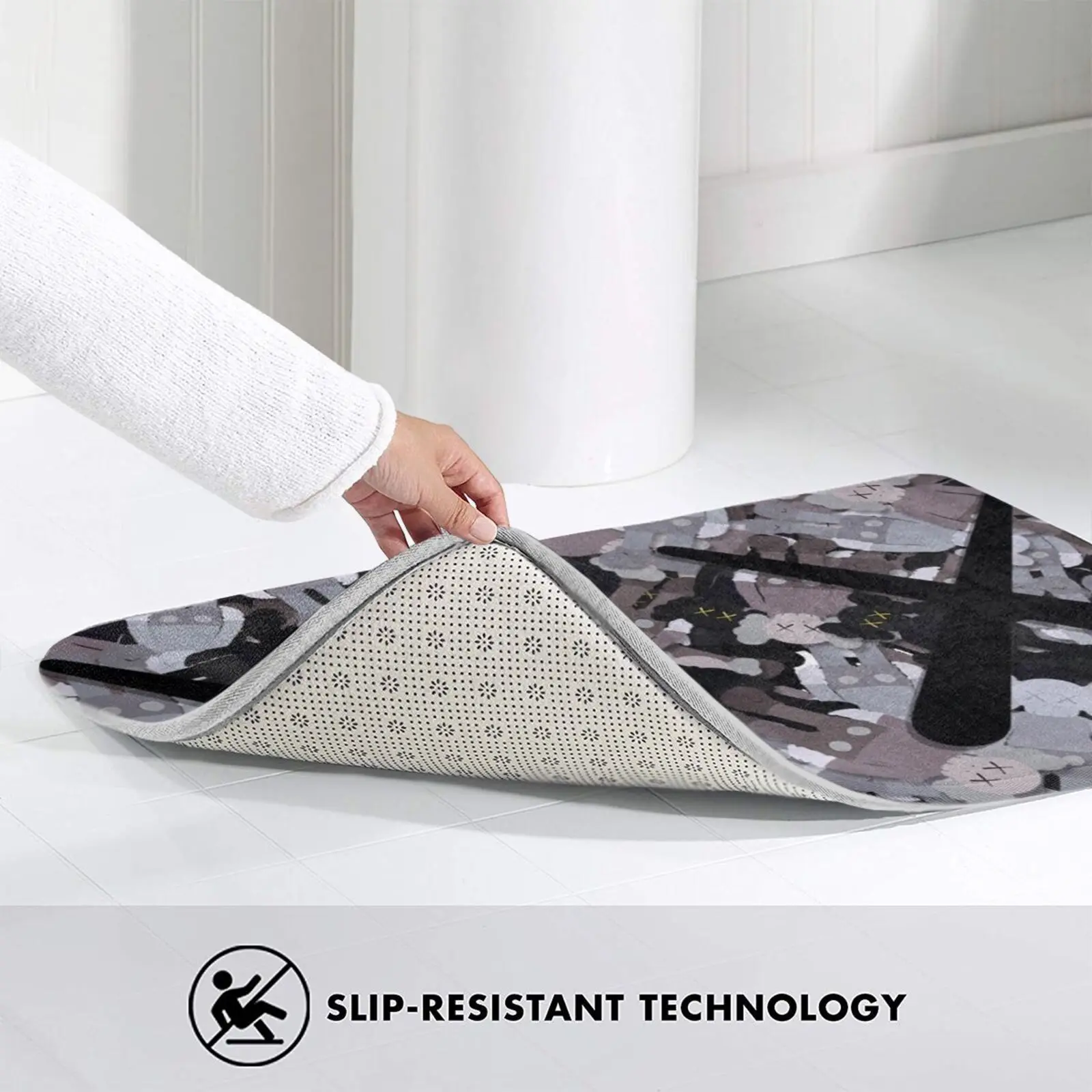 Коврик для входной двери сна друзей коврик ванной крошечные сердечки