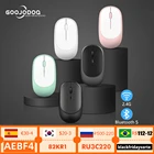 Беспроводная Bluetooth-мышь для MacBook, ПК, iPad, двух режимов, Bluetooth 4,0 + USB-мышь с 3 регулируемыми DPI