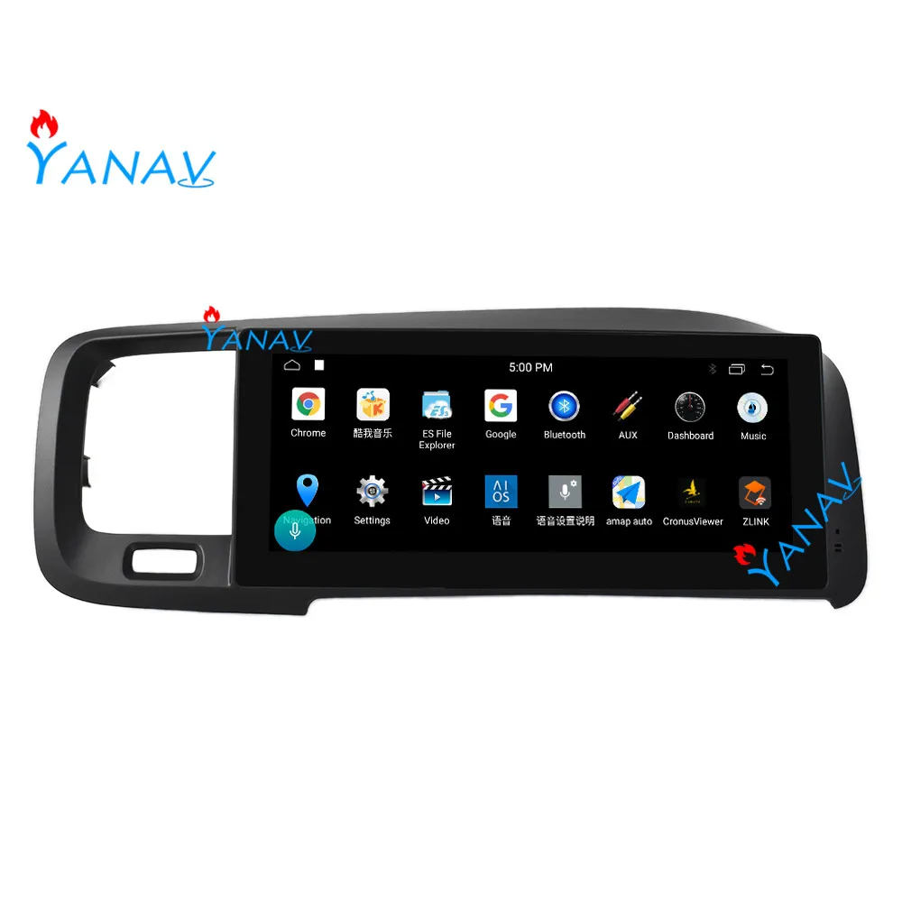 

2 Din PX6 Car Radio For Volvo S60 V60 2011-2020 System Android Car Stereo Receiver Autoradio Tesla Style Right Hand Touch Screen
