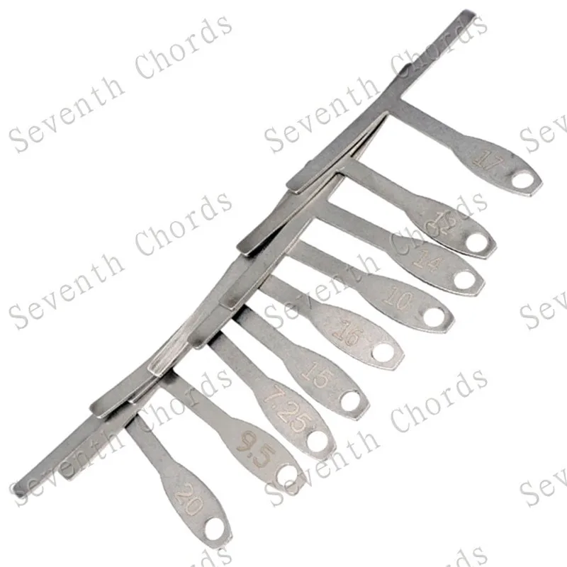 Набор 9 шт. в форме бас гитары гриф гавайской проволочного провода установки