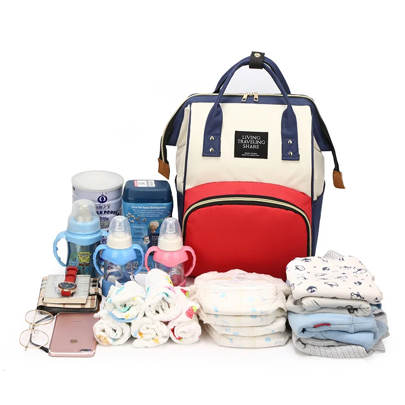 

Модная сумка для мам и мам, Большая вместительная сумка для подгузников, дорожный рюкзак, сумка для ухода за ребенком, женская модная сумка