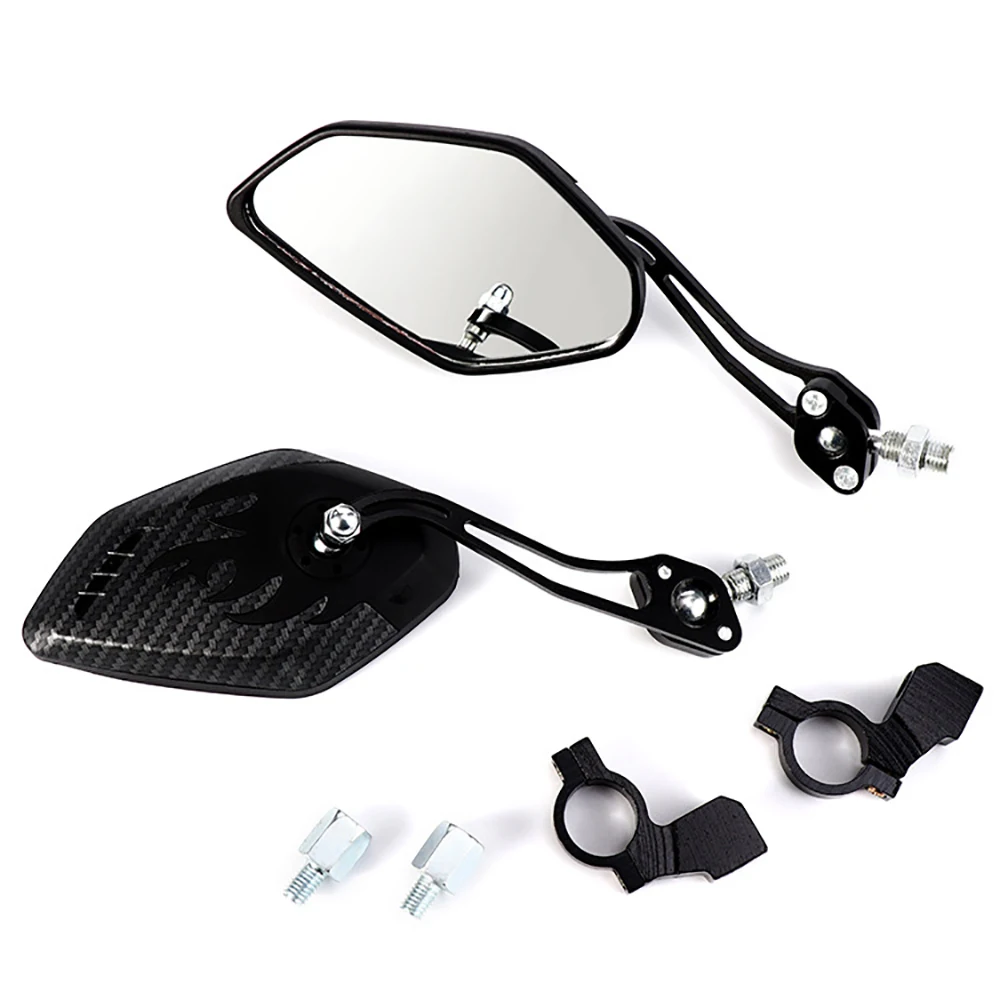 

1Pair Mountain Road Bike Mirrors Wide Range Cycling Bicycle Rear View Mirror Adjustable Back Sight Reflector Cycling Accessories