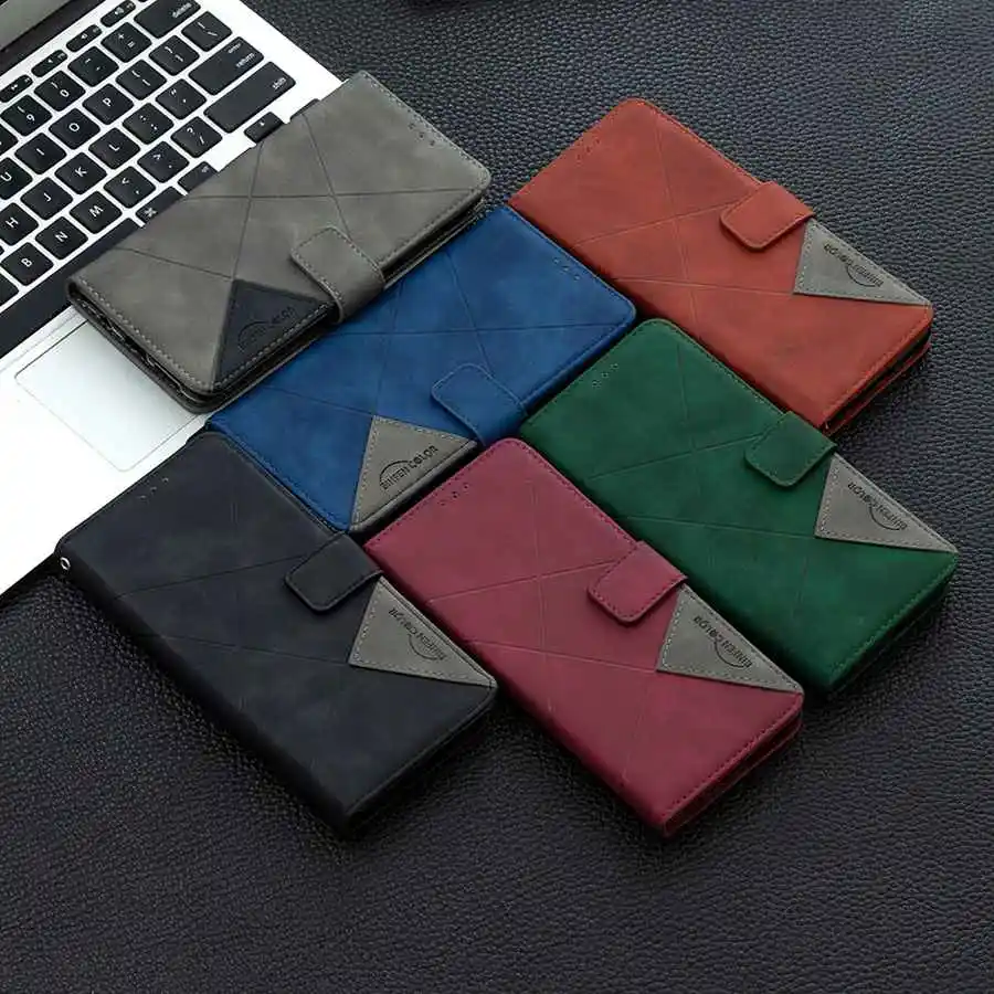 

Flip Diamond Stitching Leather Wallte Case For Samsung A01 A10/E A11 A12 A20/E A21/S A30/S A31 A40 A41 A42 A50/S A51 A70 A71