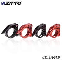 ztto mtb road bicycle seatpost clamp 31 8mm 34 9mm mtb mountain bike cycling seat post clamp seat quick release aluminium alloy