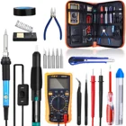 Набор паяльника 60 Вт, 220 В110 В, Электрический паяльник с регулируемой температурой, Сварочная паяльная станция