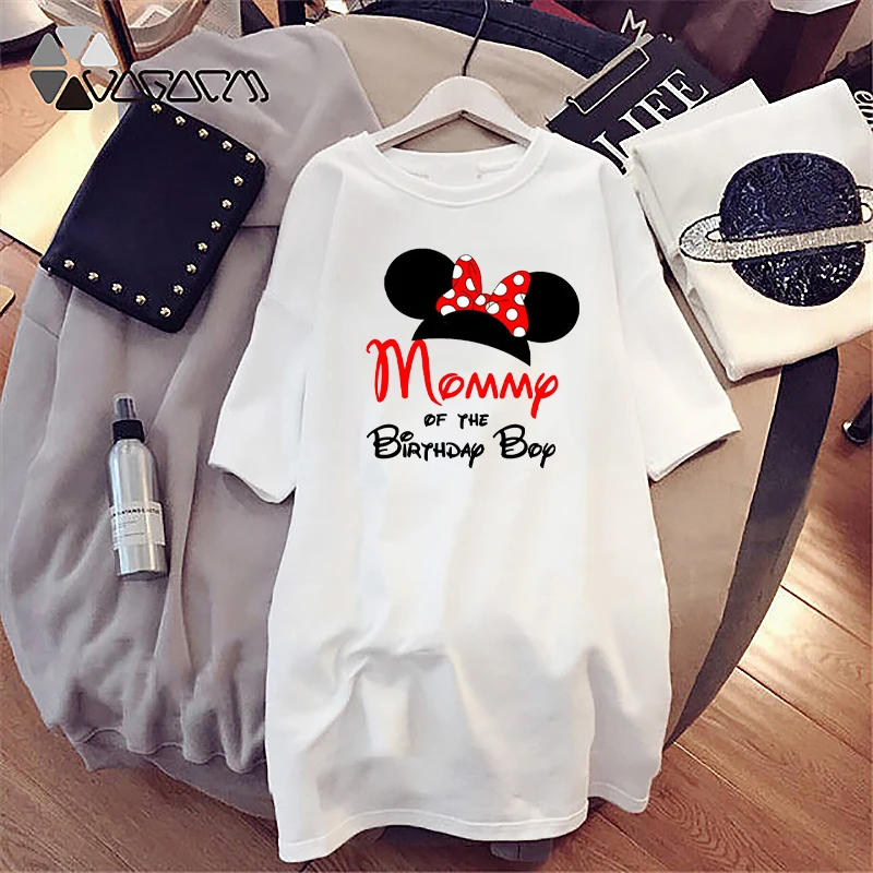 

Summer Tshirt Dresses Casual Female Leopard Mickey Cartoon Mini Dress Short Sleeve Loose Casual White Harajuku Robes Vestido2021