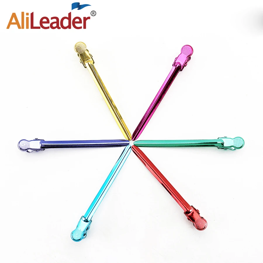 Alileader металлическая заколка для волос с гусиным ртом 6 видов цветов из
