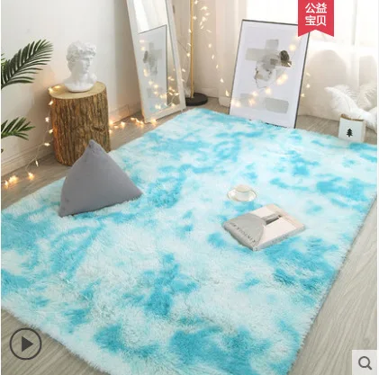 Скандинавский спальный диван ковер милый для гостиной теплый большой мягкий