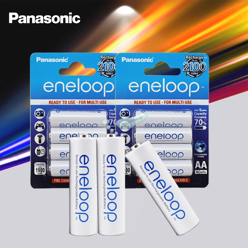 20 шт. Panasonic Eneloop Оригинальная батарея Pro 1 2 в AA 1900 мАч Ni MH камера Фонарик Игрушка