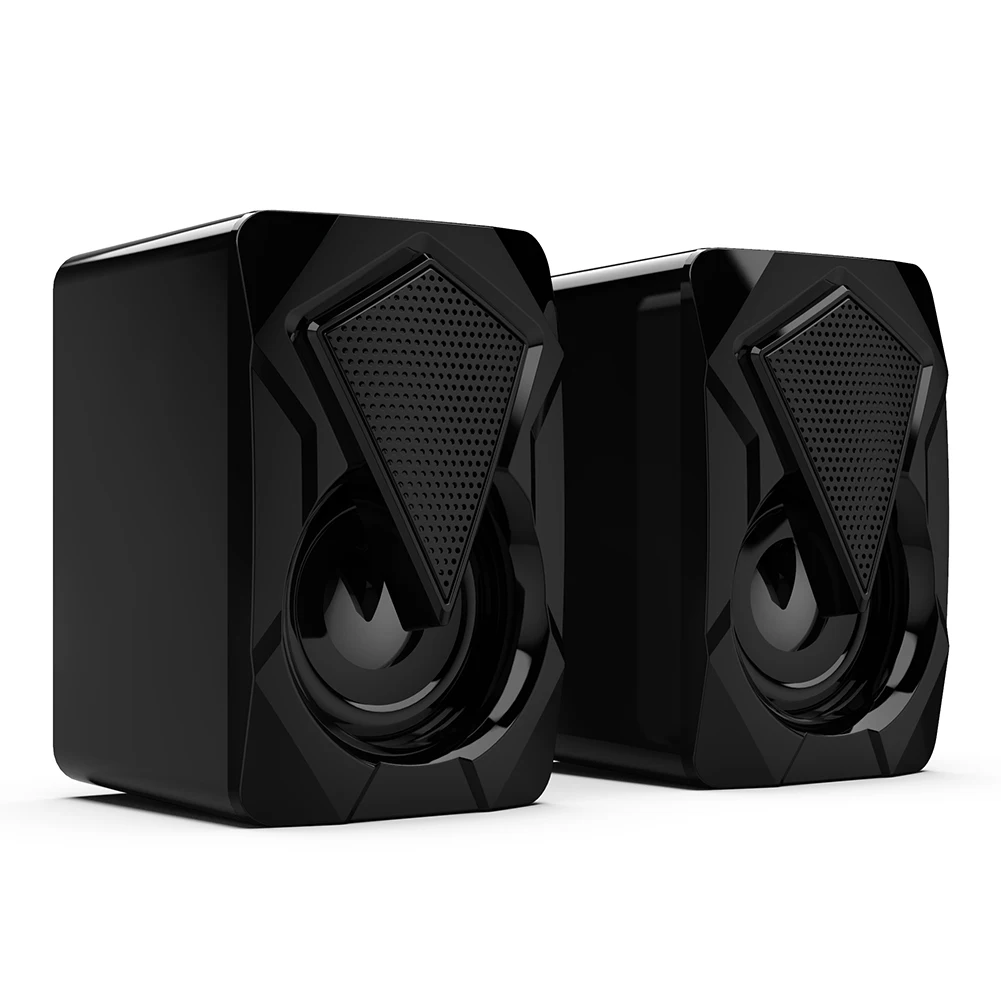 Stereo Sound Surround Loudspeaker X2 RGB Computer Speakers USB Powered 3Wx2 Bass for Desktop Laptop PC |