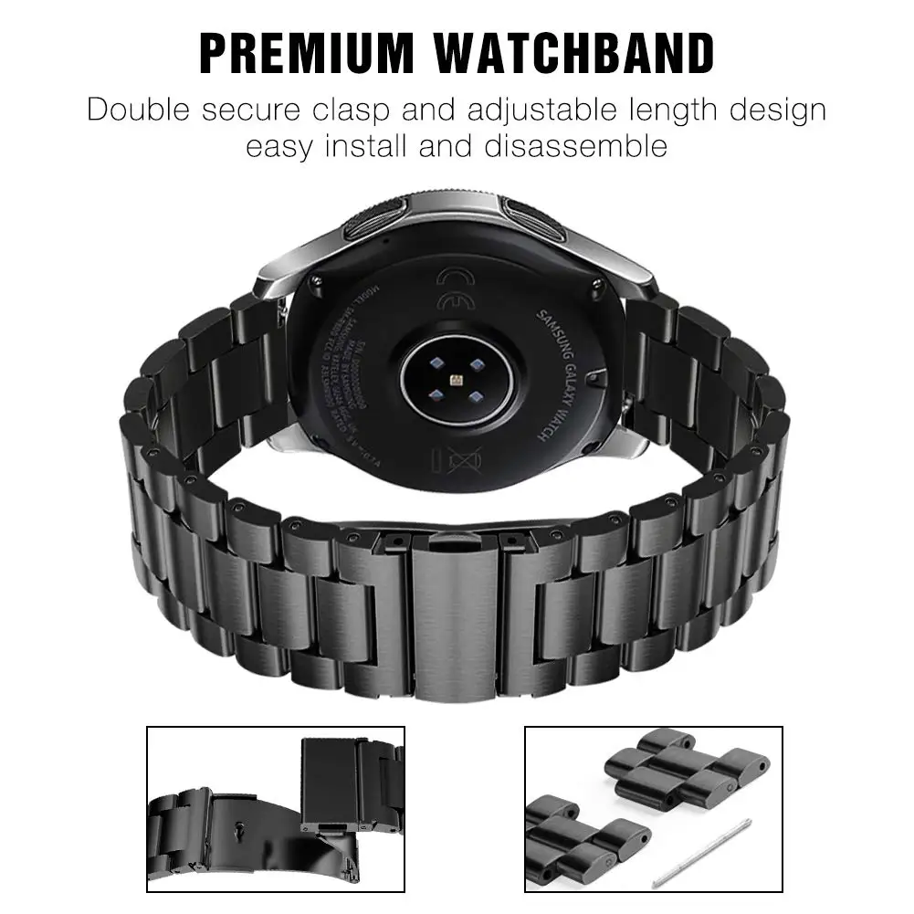 Ремешок для часов Huawei GT/GT2/2e/Pro band браслет Samsung gear s3 frontier Galaxy watch 3/46 мм/42 мм/Active 2 44 мм 40