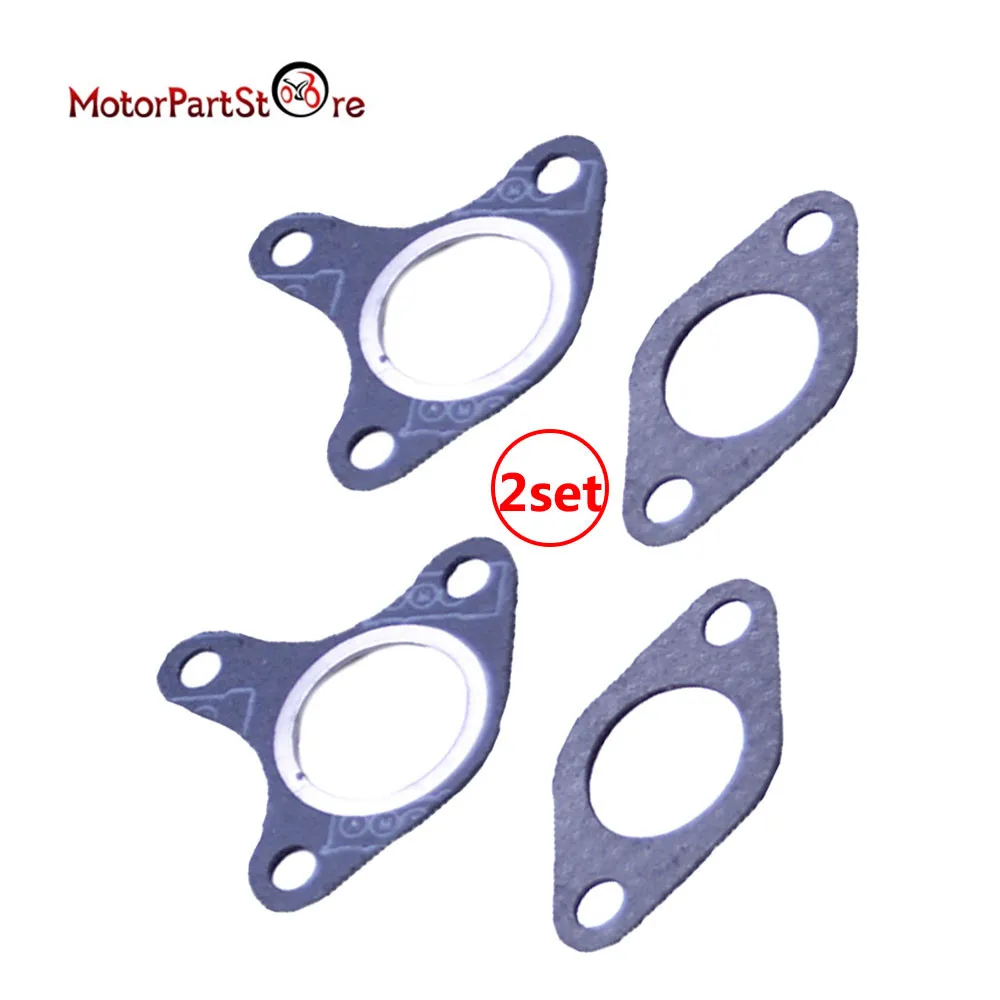 Глушитель выхлопной трубы прокладка впускного коллектора подходит Honda GX240 GX270 GX340