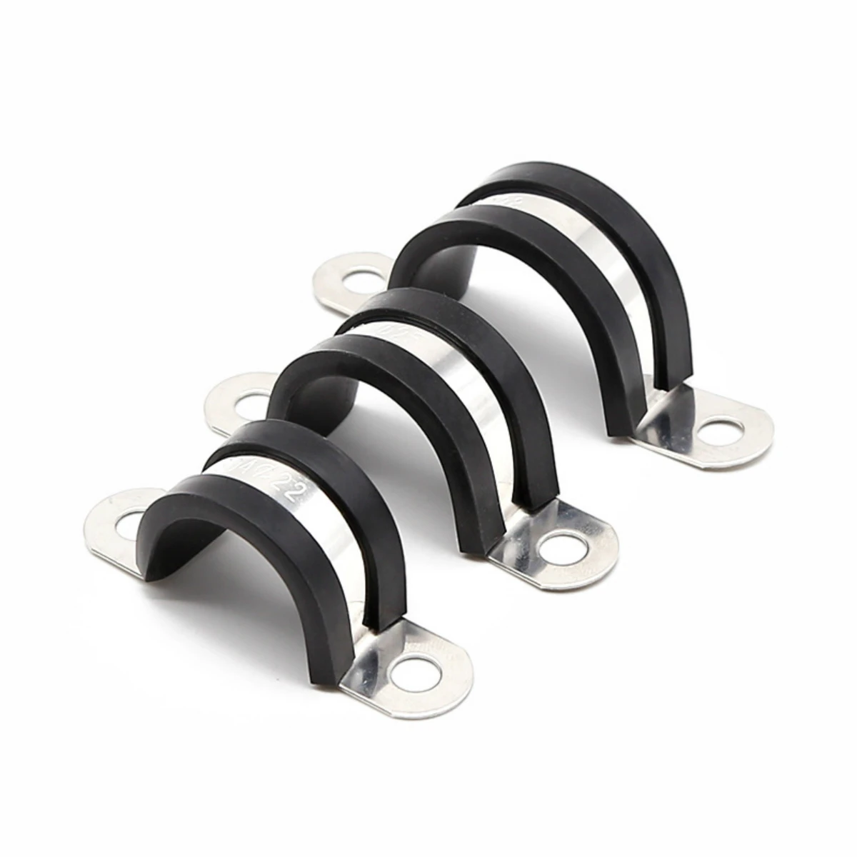 Зажимы для труб с резиновым покрытием из нержавеющей стали 304 U-образный зажим