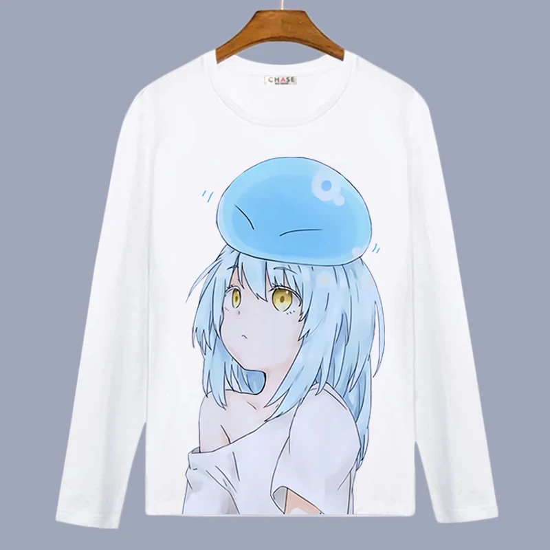 Футболка для косплея That Time I Got Reincarnated as a Slime Rimuru Tempest мужчин/женщин на весну осень