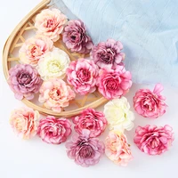 10pcs 5cm mini rose cloth artificial flower for wedding party home room decoration marriage shoes hats accessories silk flower