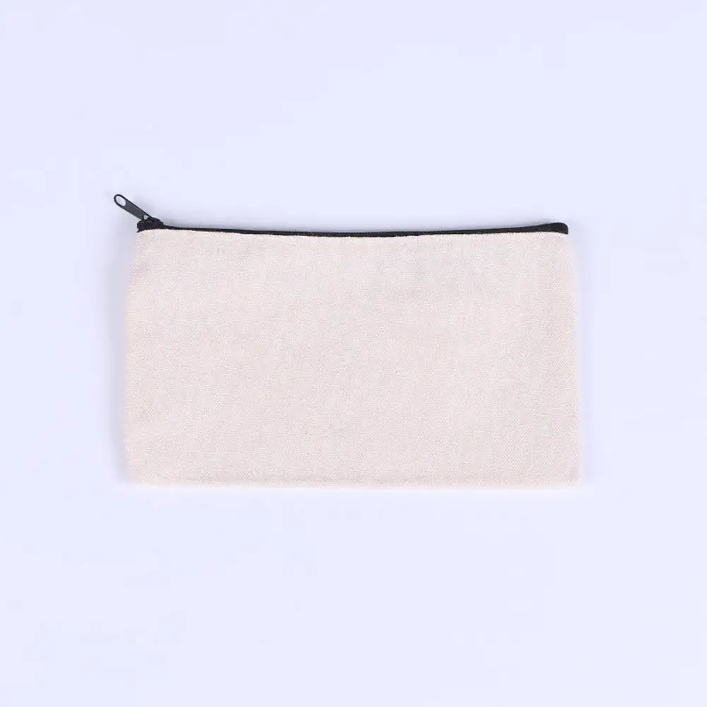 

1 шт. многофункциональная хлопчатобумажная Холщовая Сумка, модная женская косметичка на молнии, чехол для карандашей, дизайнерские дорожные сумки для хранения туалетных принадлежностей «сделай сам»