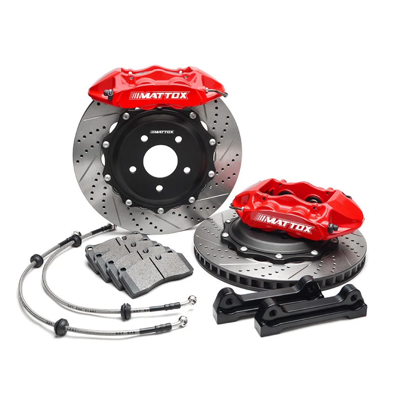 Mattox Racing Car Brake Disc Caliper Kit Rear Brake Disc for Audi RS4 (B7) 2006 2008  RS4 (B8) 2011 RS5 (B8) 2011