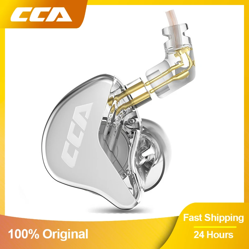 

CCA CRA High Frequency Metal Wired Headset In-Ear Music Monitor Headphones Noice Cancelling Sport Earbuds Earphone Gamer NRA