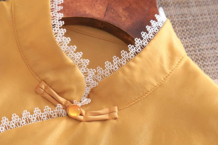 Женское шифоновое платье в этническом стиле с вышивкой и рукавом 3/4 | Женская