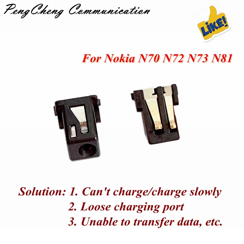 Для Nokia N70 N72 N73 N81 разъем Micro USB зарядный док-порт Разъем Запасные части - купить по