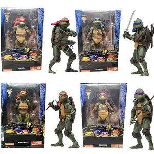 neca classic movie film 1990s leonardo figure raphael michelangelo donatello action figure toys doll model free global shipping