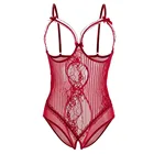 S-3XL размера плюс Боди Порно прозрачная Для женщин женское сексуальное женское белье кружевное сексуальное нижнее белье с вырезами интимной костюмы для эротических игр, костюм с сексуальным вырезом