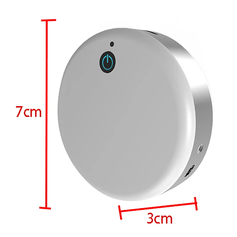 Мини очиститель воздуха носимый USB отрицательных ионов генератор персональный