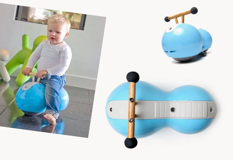 Детский скутер 1-3 лет, детский скутер, балансировочный ходунки, игрушечный автомобиль с арахисовым орехом